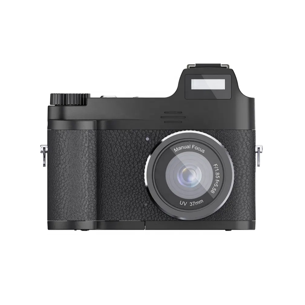Classic Appearance Digital Camera For Vlogging 48mp 18x Anti-Shake Video Camera 4k Vintage Camera