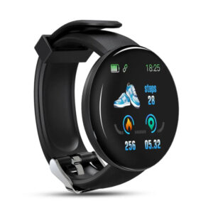 Waterproof Upgraded Men Women Blood Pressure Smart watch Sport Tracker Pedometer D18 Smart Watches
