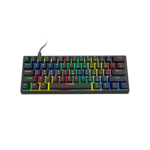 Hot Sale 61 Keys Mini Gaming Keyboard Professional RGB Backlit Teclado Gamer Wired Wireless Mechanical Gaming Keyboard